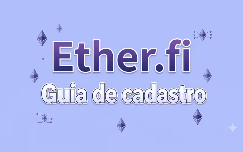 Ether.fi Guia de cadastro