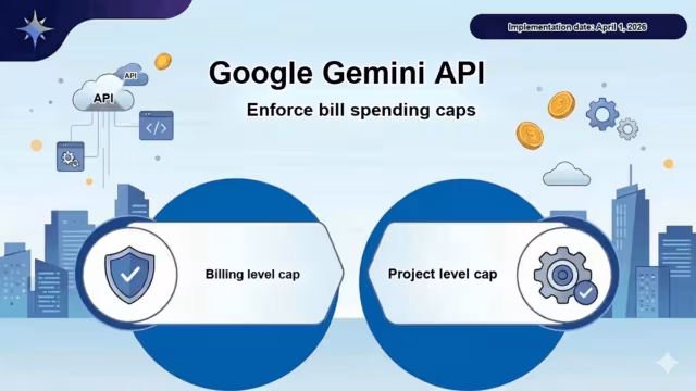 Localized screenshot for Google Gemini API Bill spending caps will be enforced starting April 1